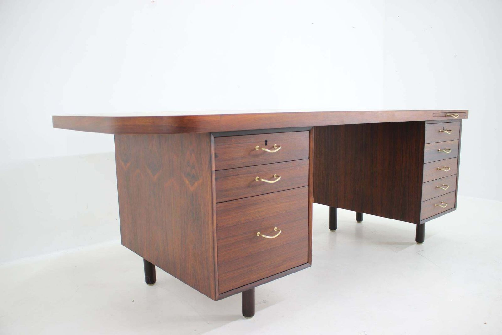 1960s Large Exclusive Free Standing Palisander Desk photo buy