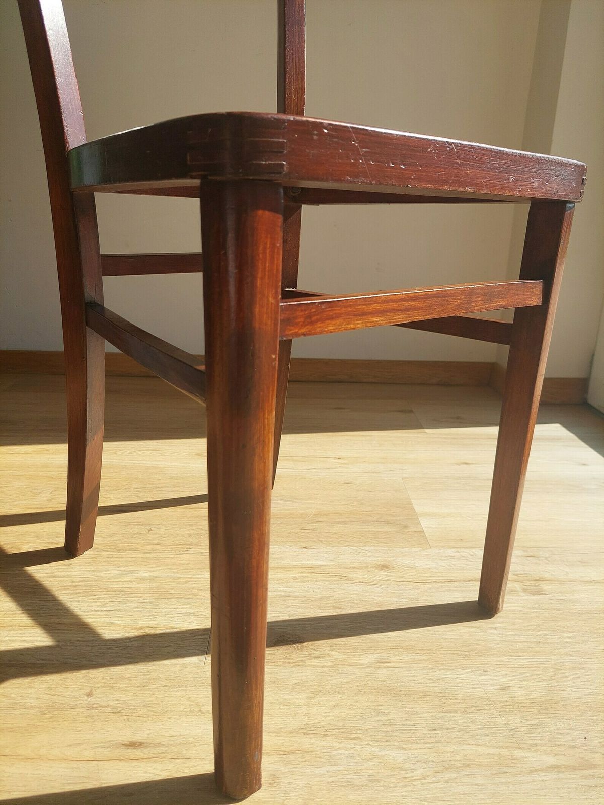 Vintage Wooden Dining Chair / Rustic Dining Chair / Cottage Dining Chair /Farmhouse Dining Chair / Farmhouse Style/ Shabby Chic / 1960's photo Furniture