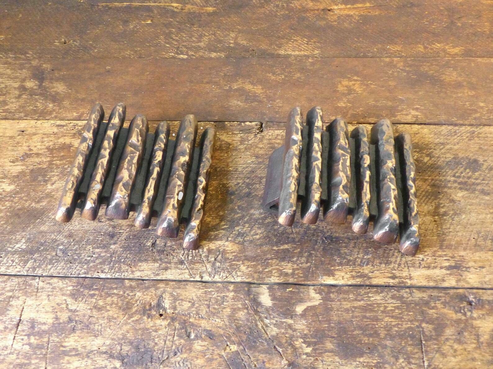 Alpan Bronze Brutalist Door Handles photo furniture