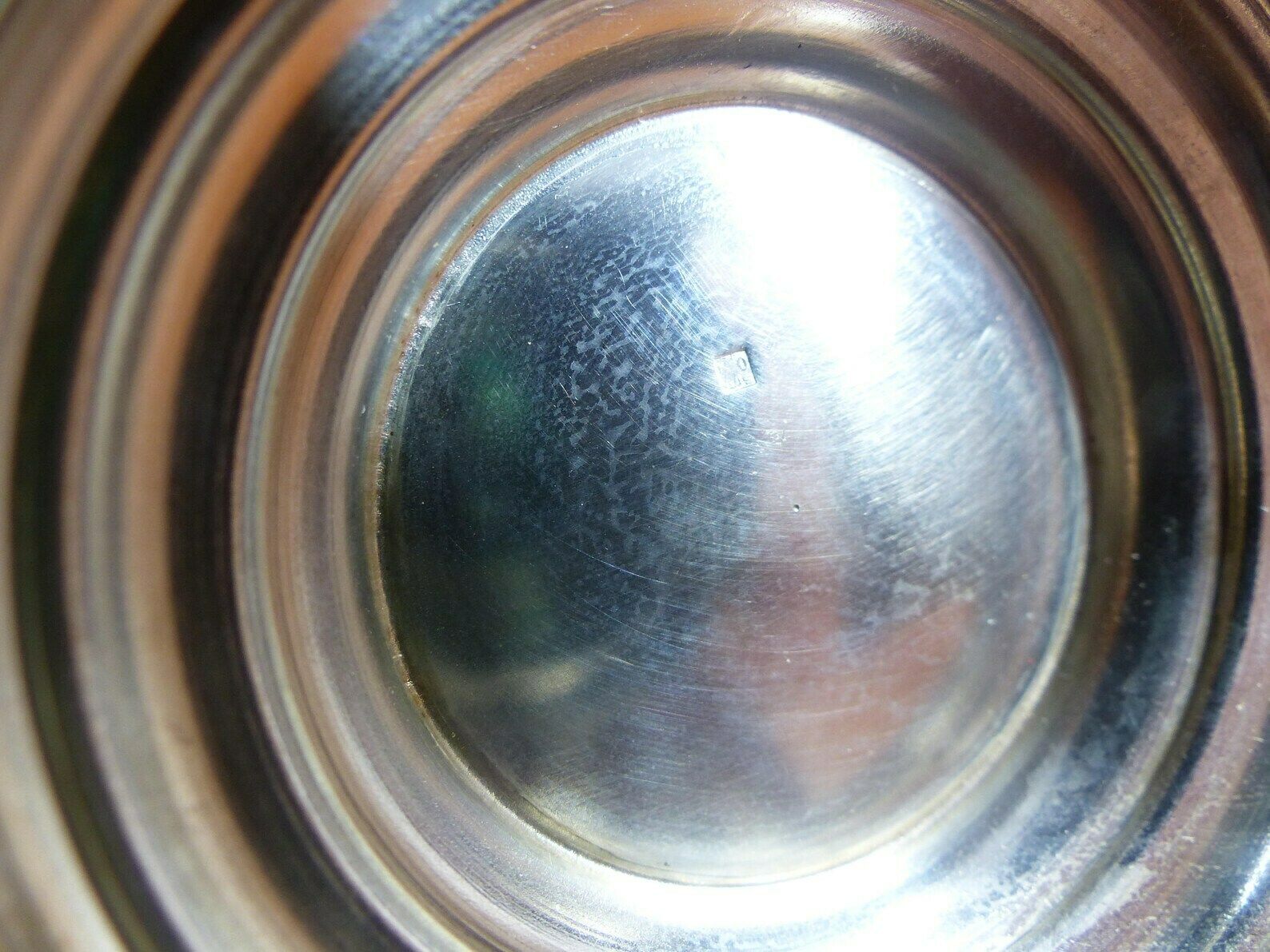 Silver Metal Cup Couple Of Rabbits photo Home Decor