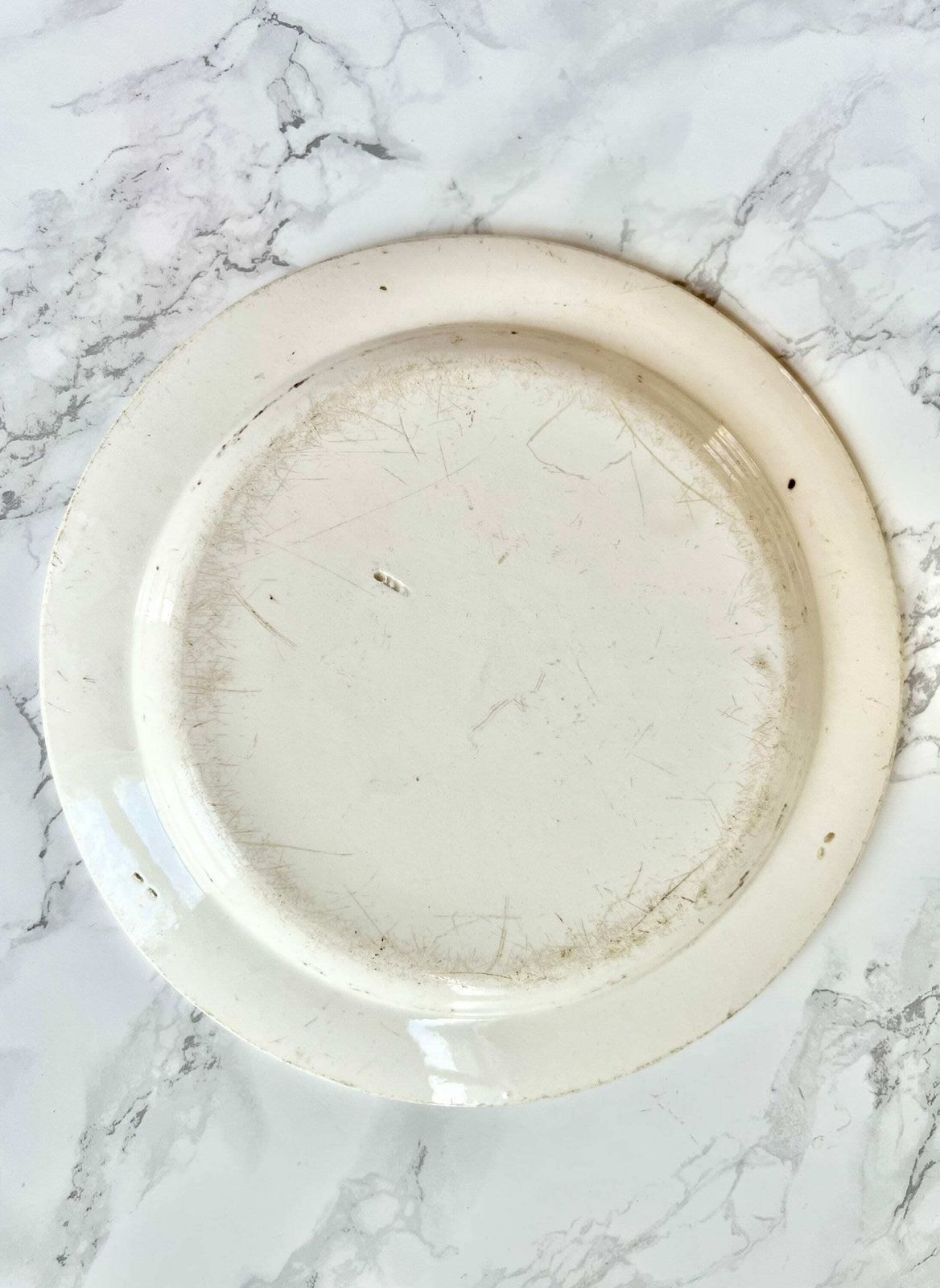 Antique French Pottery Plate Pair   Italy Vedute Circa 1830 Collectible French Wall Plates photo 150.0