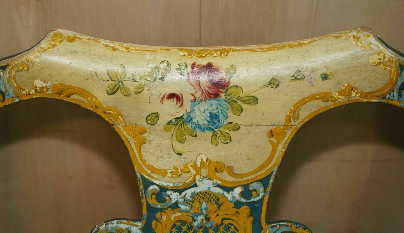 Pair Of Antique Regency Chairs & Matching Table From Glenalmond Estate Scotland photo buy