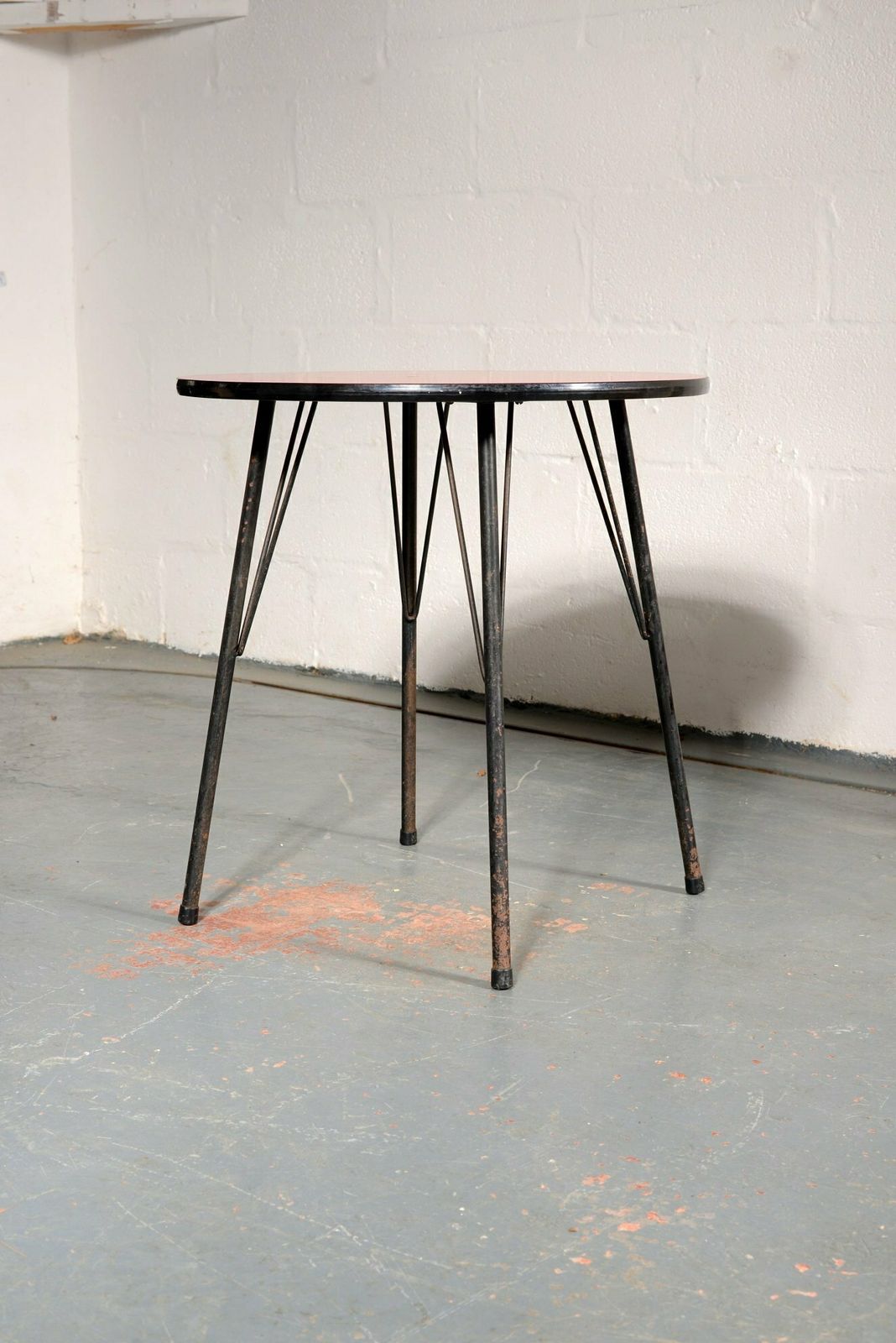 A Robin Day Rd1 Festival Of Britain Style Formica And Tubular Steel Cocktail Table By Lusty   1950's photo Furniture