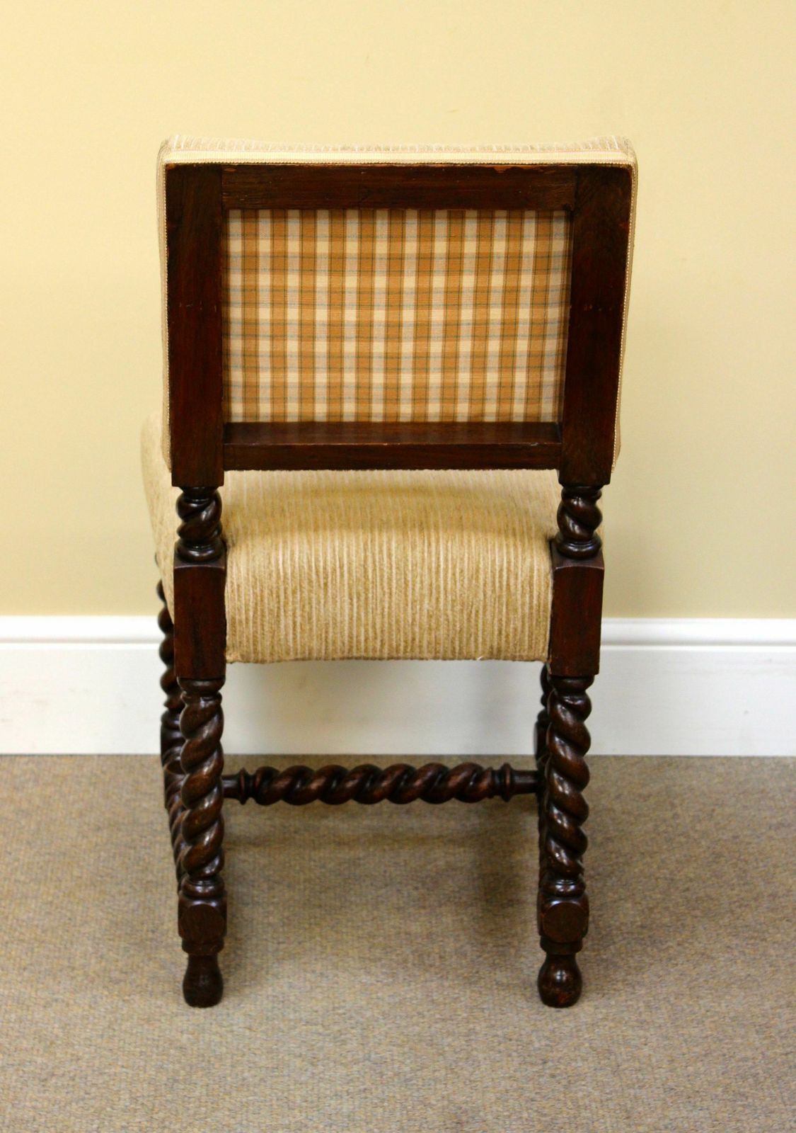 A Set Of Six 19thc. Ash Barley Twist Chairs photo for sale