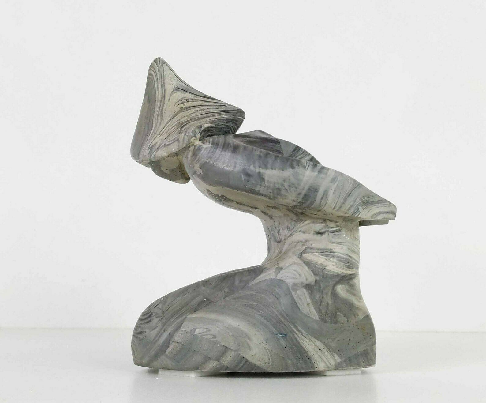French Statue, Signed French Sculpture By Willy Pinna, French Ceramic Sculpture, Composite Marble Decorative Statue photo buy
