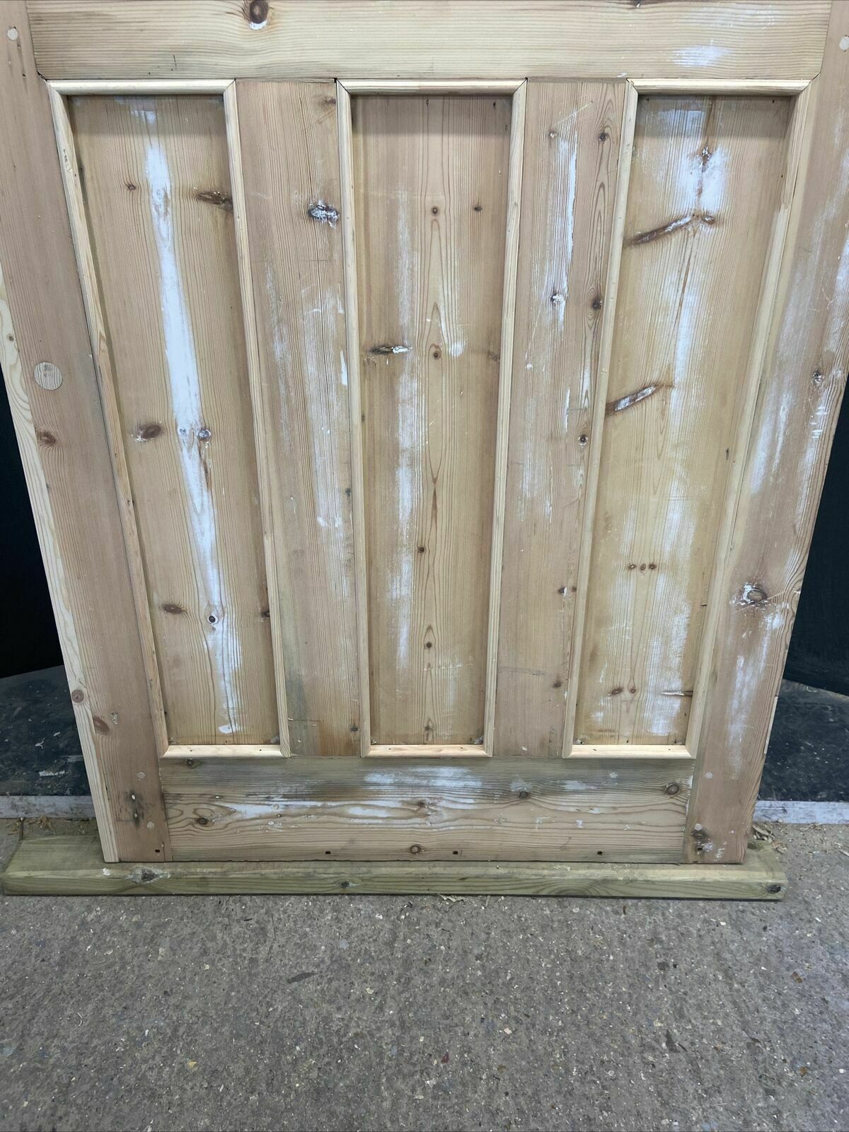 photo for sale X Large Victorian Stained Glass Front Door Old Reclaim Antique Wood Arts Crafts
