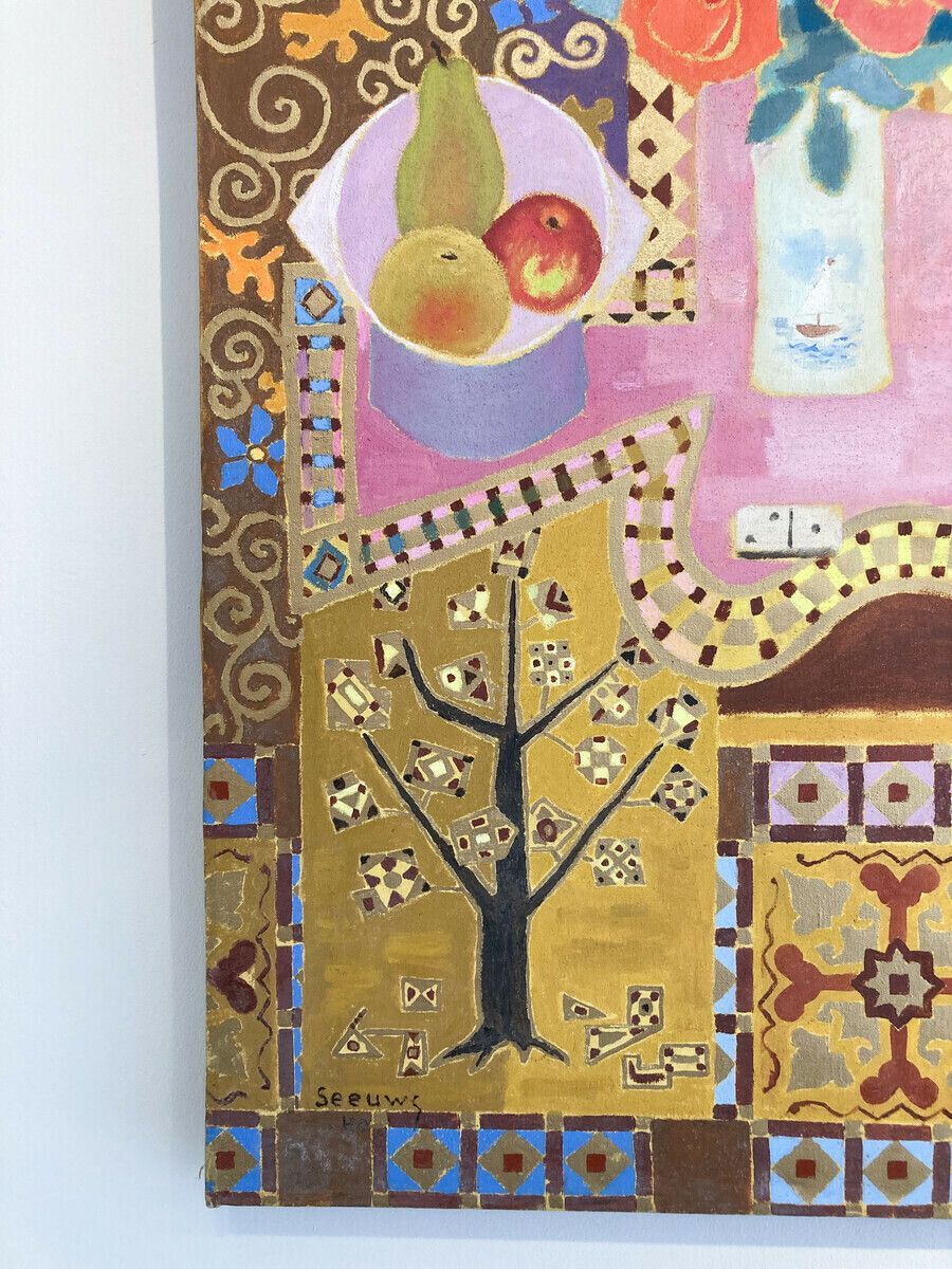 Mid Century Modern Painting By Jos Seeuws photo buy