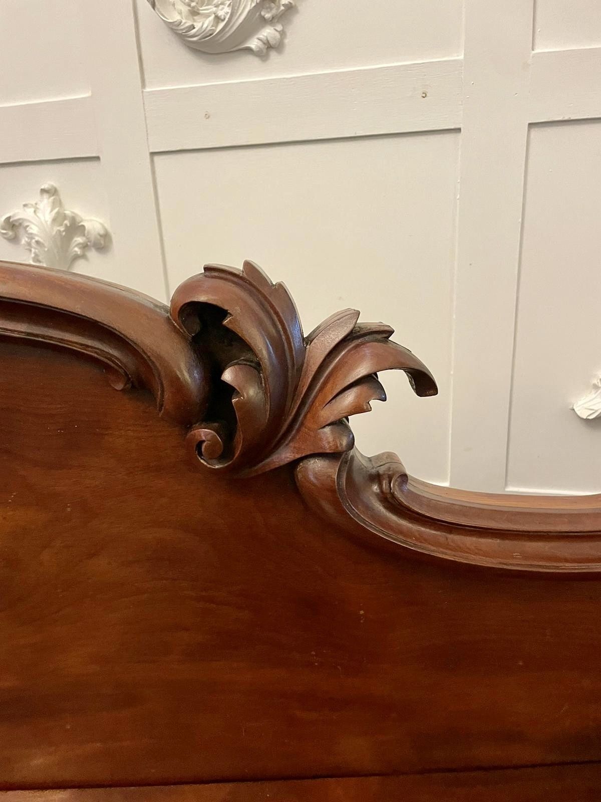 Magnificent Quality Antique 19th Century Mahogany Sideboard photo Furniture