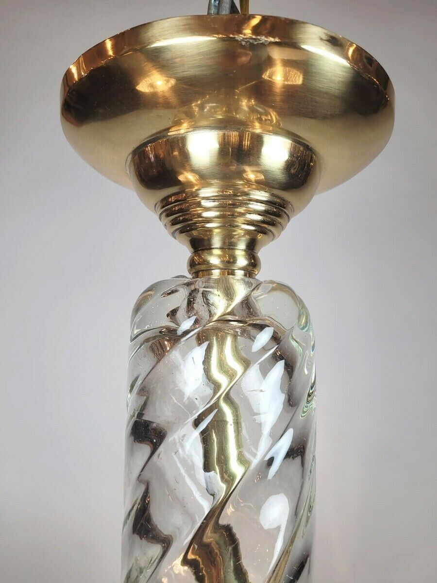 Mid Century Italian Murano Glass Chandelier By Séguso photo buy