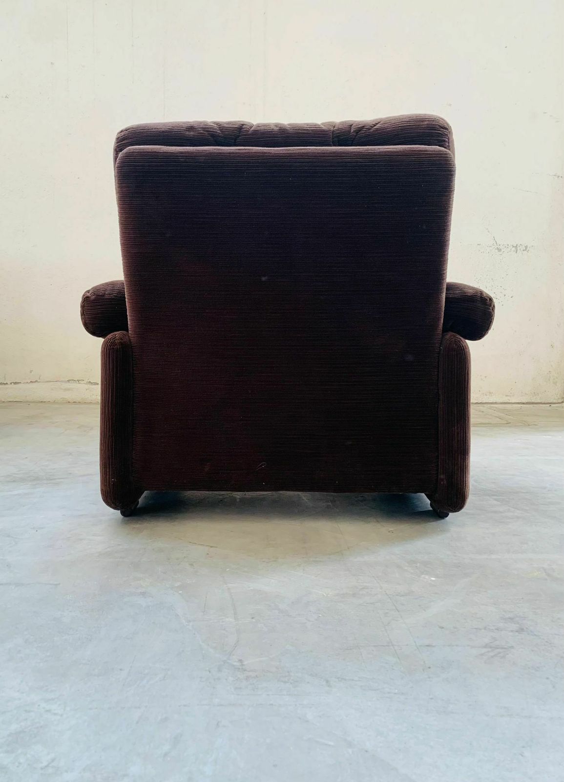 photo for sale 3 Seater Sofa And 2 Armchairs From The 70s – Coronado & Tobia Scarpa For B&B Ialia