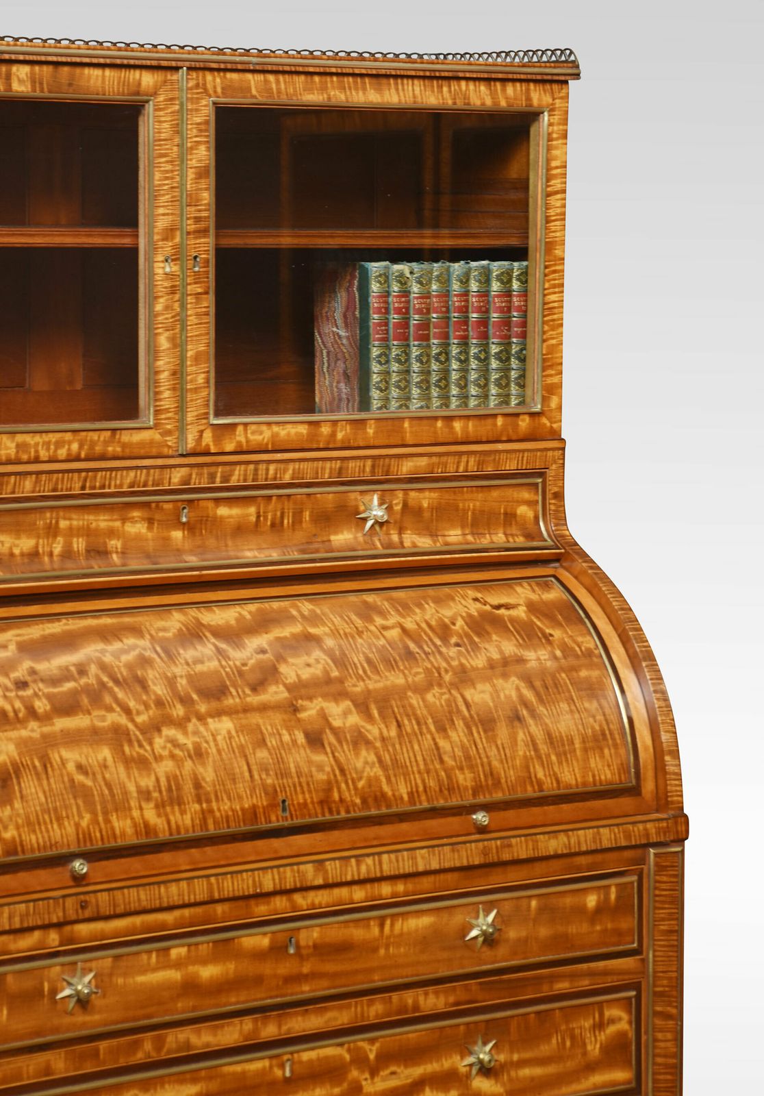 Pair Of Important Georgian Cylinder Cabinets photo furniture