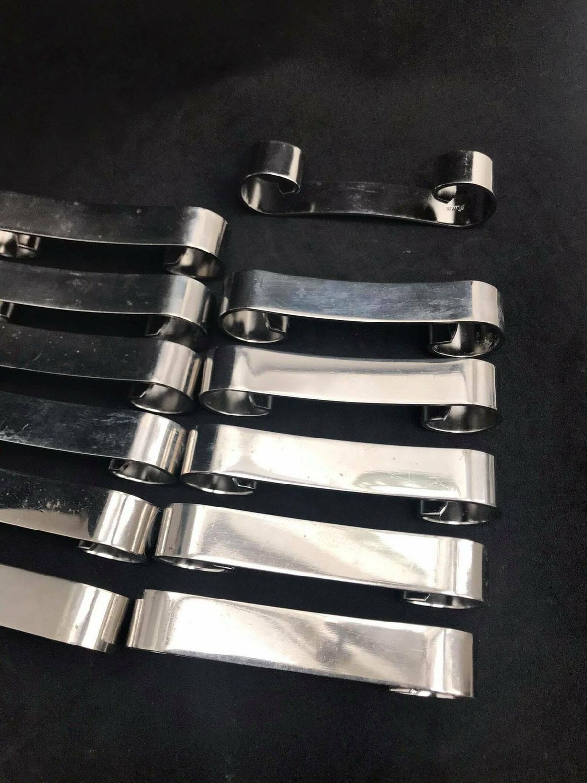 Vintage Knife Rests Art Deco Style, Mid Century Retro Table, Wedding Gift, Gift For Her photo vinterior