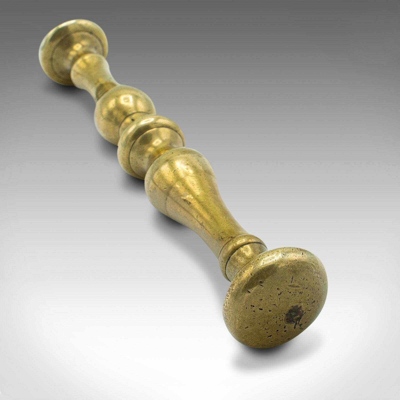 photo furniture Antique Apothecary Mortar And Pestle, English, Brass, Chemist, Victorian, C.1850
