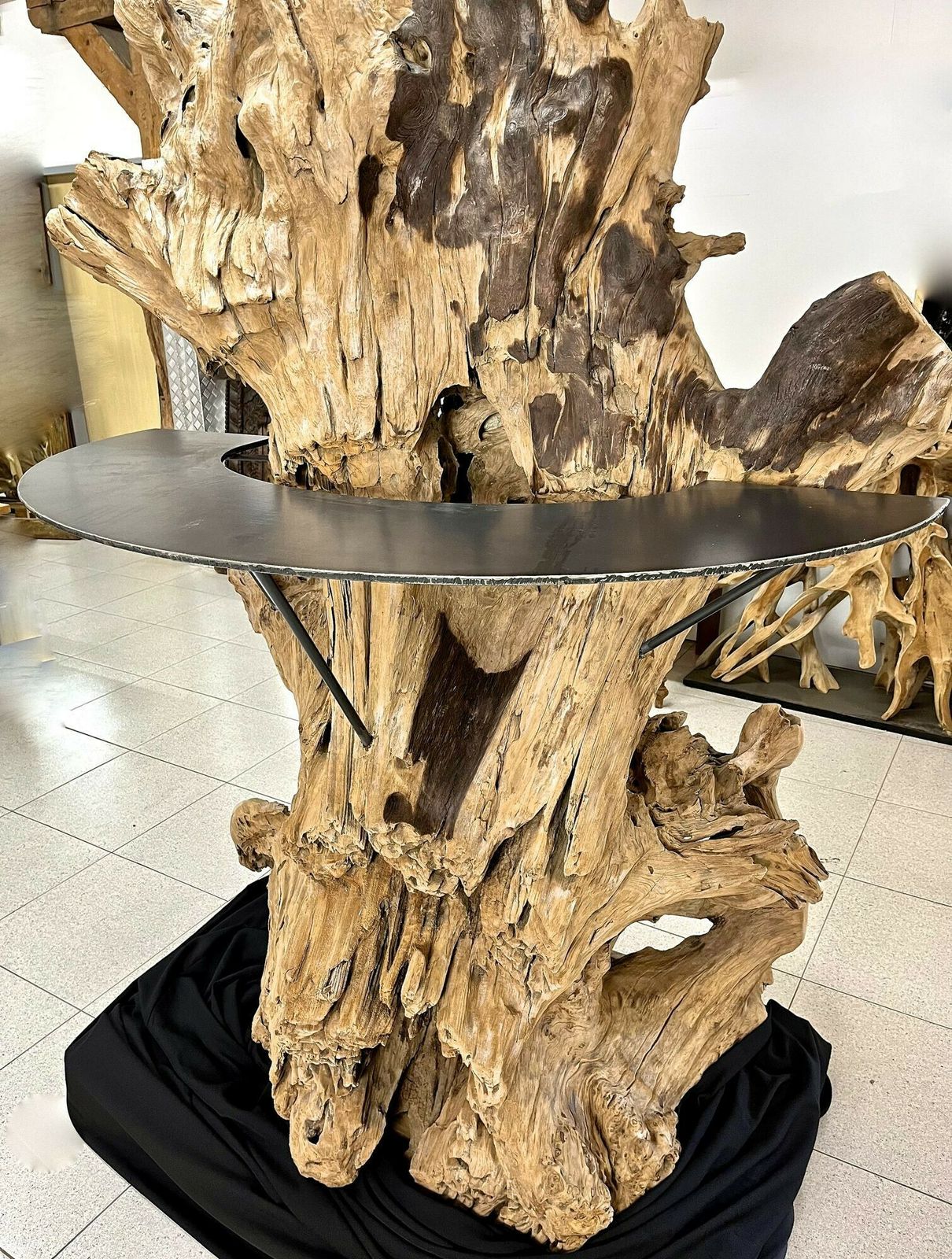 9930.0 Gigantic Teak Root Stand Up Bar   Organic Modern, Indonesia 2022 photo