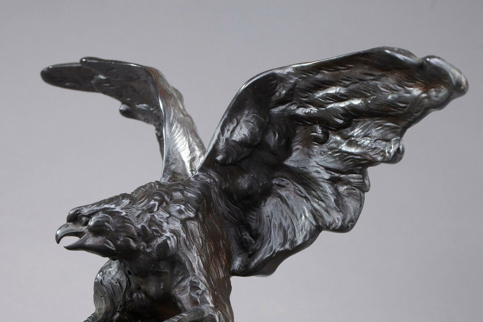 Inkwell In Bronze Art Nouveau By Albert Marionnet (1852 1912) photo 1848.0