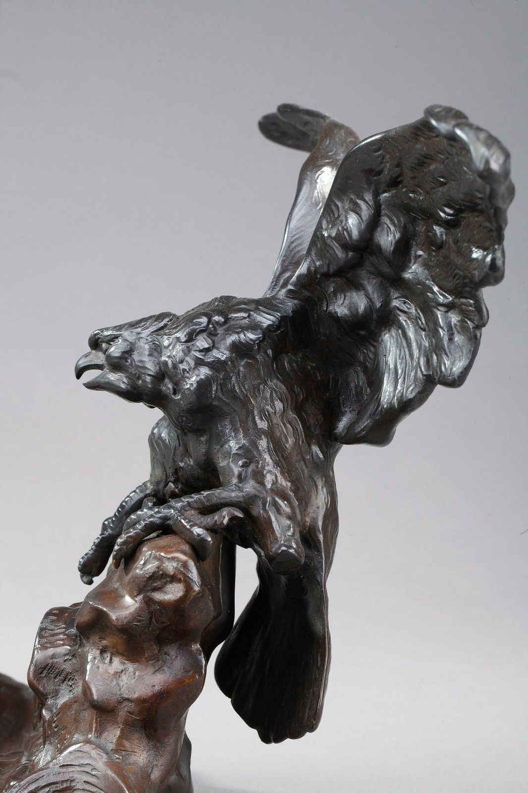 Inkwell In Bronze Art Nouveau By Albert Marionnet (1852 1912) photo vinterior