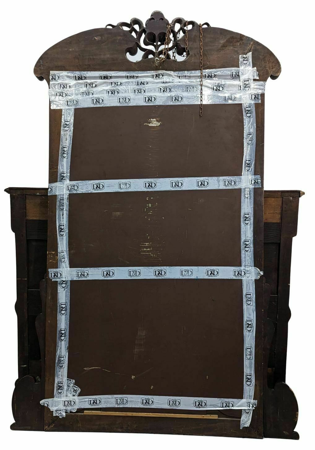 Art Nouveau Walnut Service And Its Mirror, 1900 Period photo vinterior