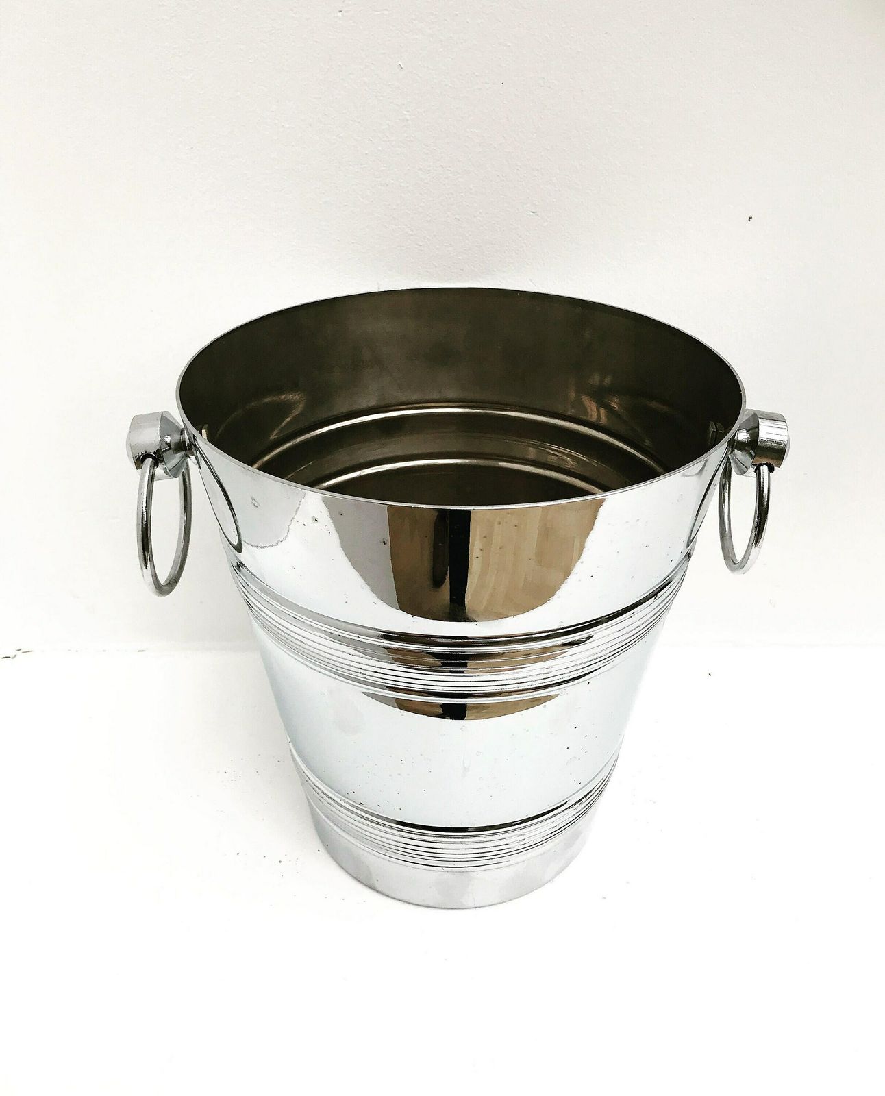 photo furniture Champagne Bucket Heavy Metal Wine Cooler Wine Bottle Accessoires Bar Cart Decor Christmas Gift