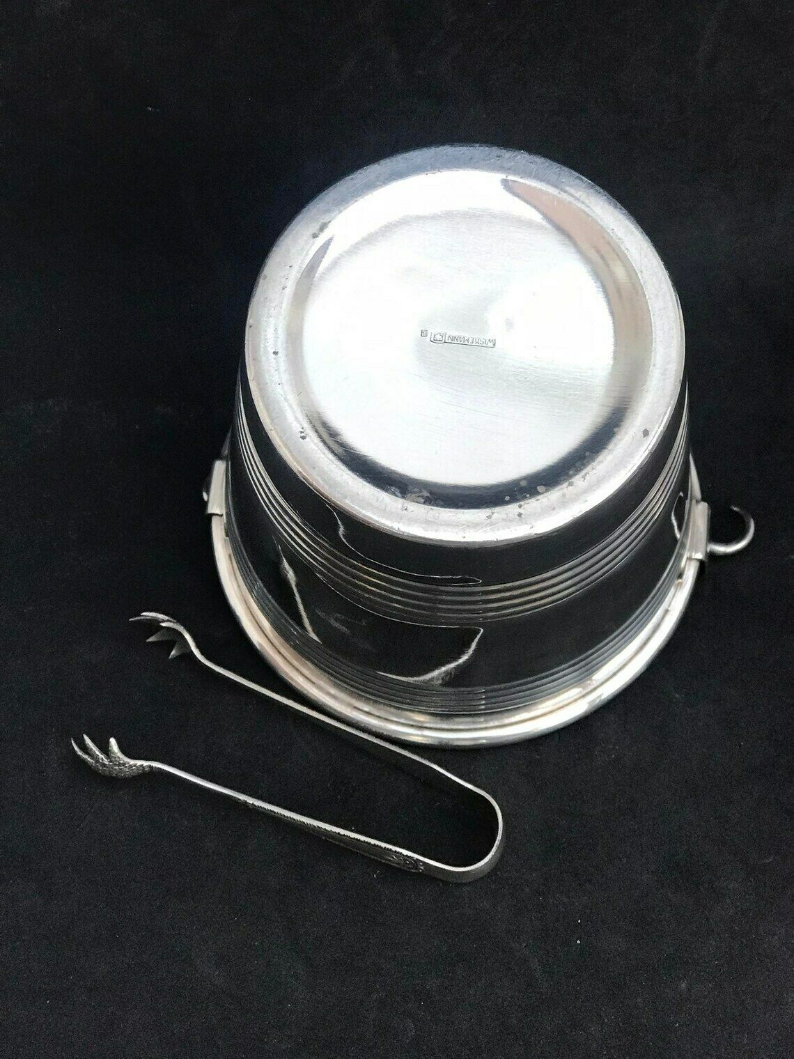 Ijsemmer Verzilverd Metaal – Wiskemann België – Bartafelaccessoire photo vinterior