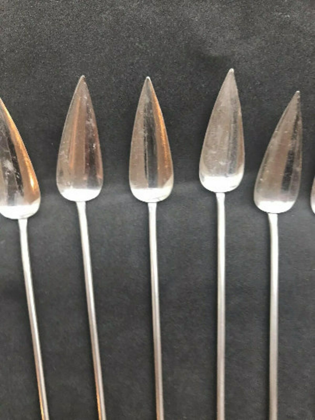 photo for sale Bar Stirrers Spoons Cocktail Champagne Sticks Set Of 10 Plated Bar Tools Bar Cart Accessories Bartender Mixing Tools Gift For Him