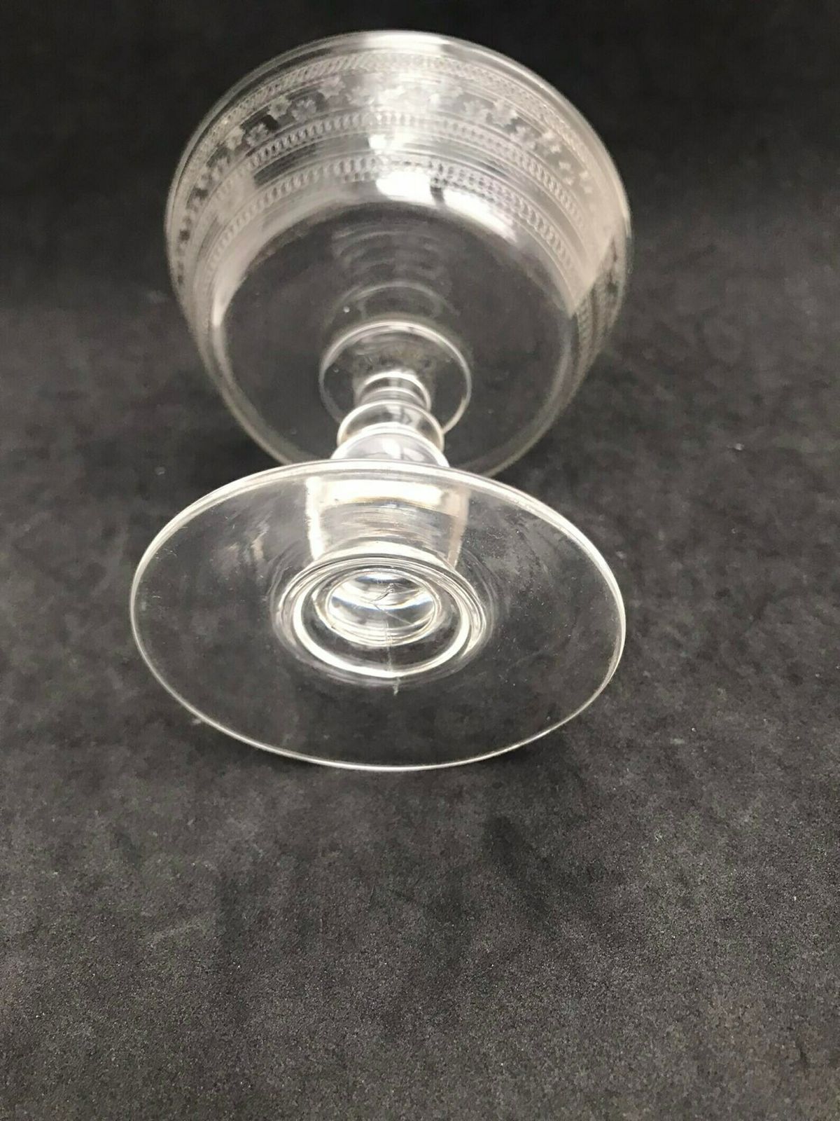 Champagne Coupe – Antiek Kristal Geslepen – 1 Coupe – Begin 20e Eeuw – Frans – Stengel – Barkast Decoratie – Bruiloft – Cocktailglas – Cadeau photo vinterior