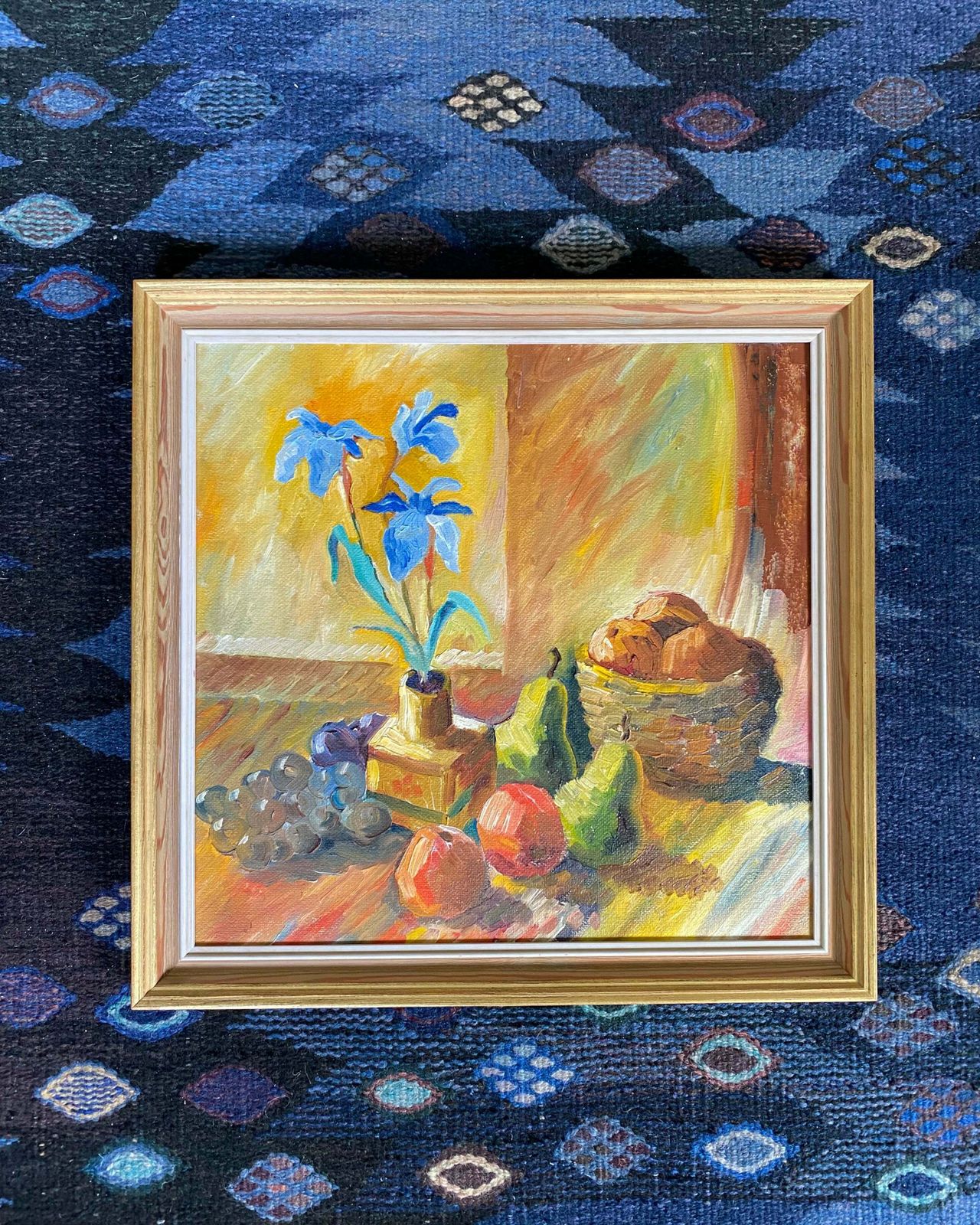 Still Life Oil Painting photo furniture