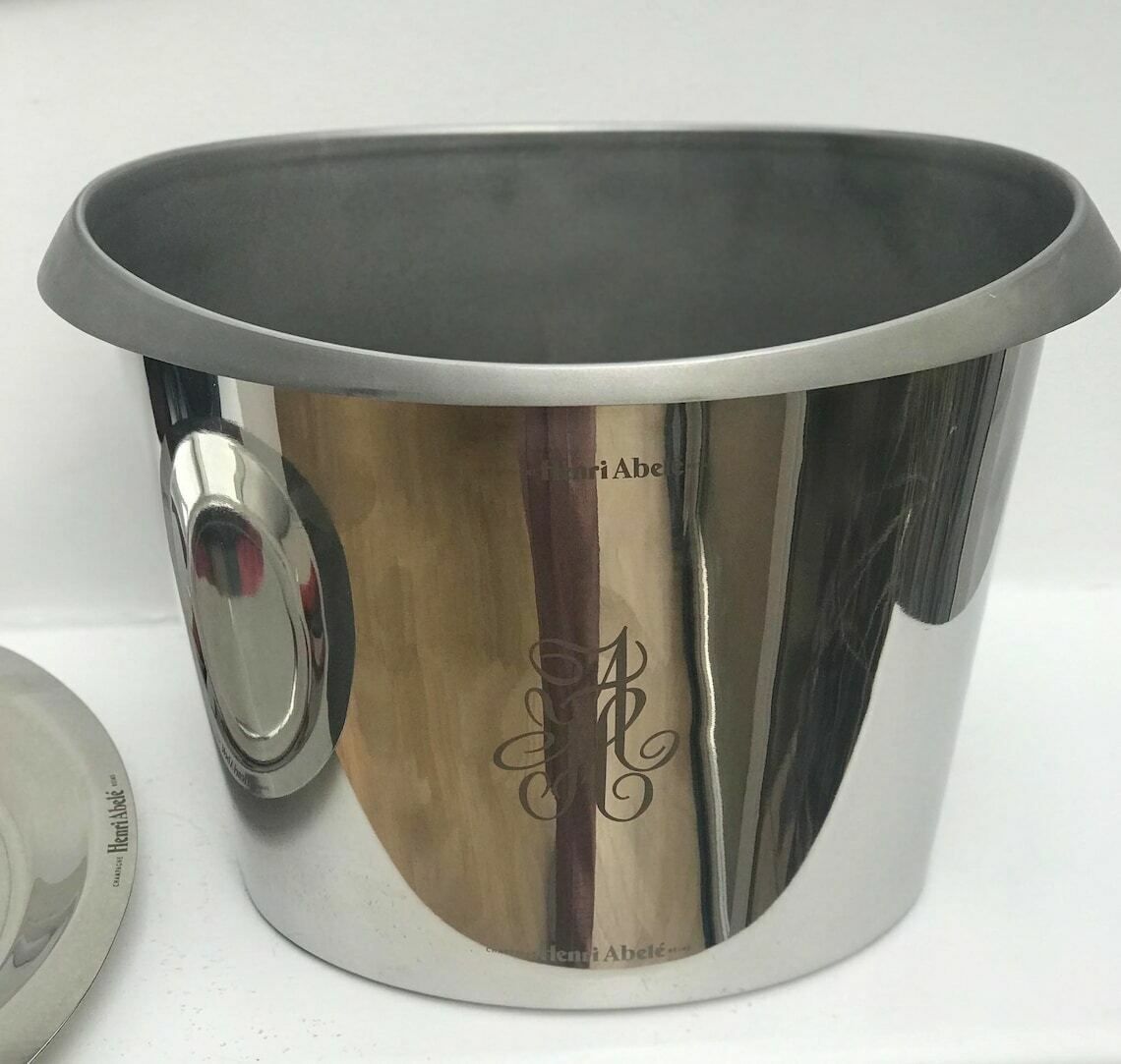 Champagne Bucket Large 2 Bottles Stainless Steel Bar Cart Decor Christmas Table Wine Chiller Cooler Gift For Wedding Gift Man Cave photo Home Decor