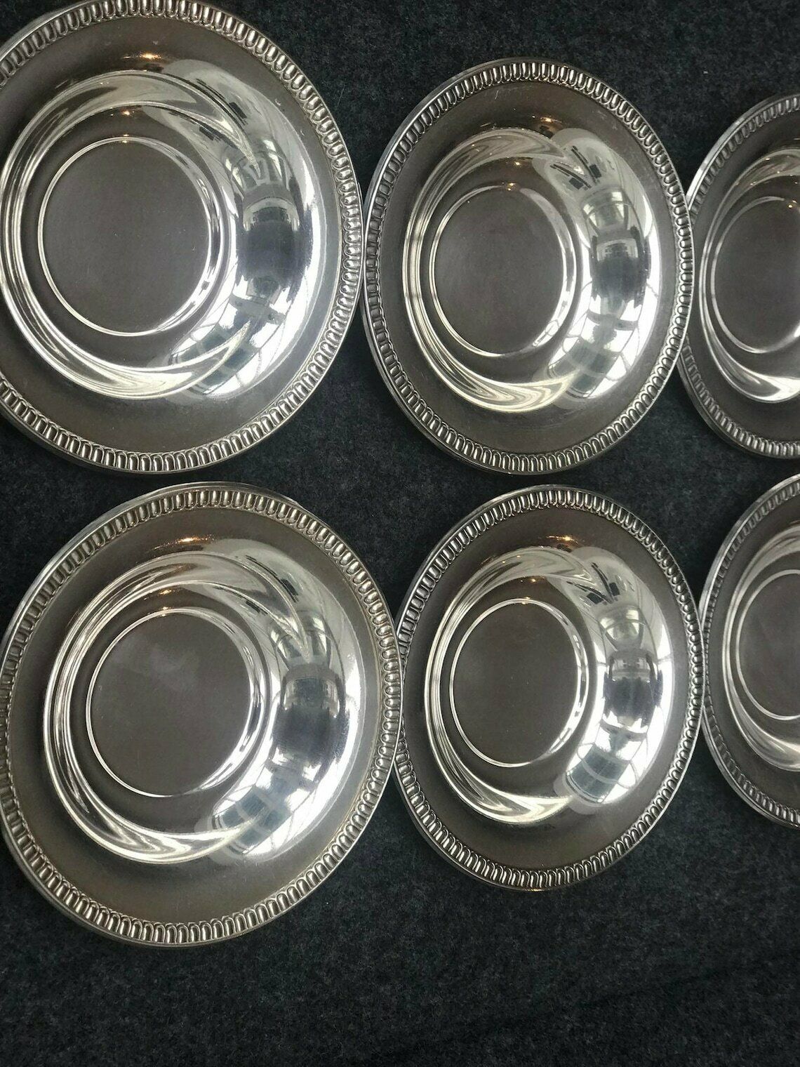 Ice Bucket Silver Plated And 8 Small Tapas Plates Wiskemann Belgium Bar Cart Decor Bar Tools Gift For Him Appetizers Dish Coasters Christmas photo vintage