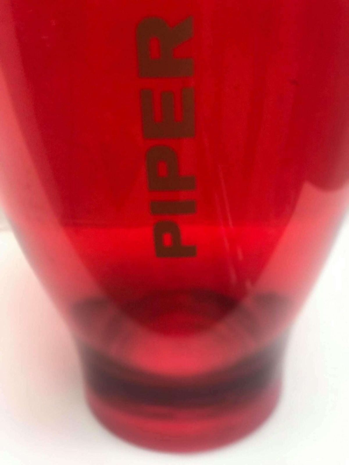 Champagne Bucket Red Acrylic Plastic Piper Heidsieck French Wine Cooler Garden Party Bucket Gift Hostess Picnic Outdoors Gift For Friend photo buy