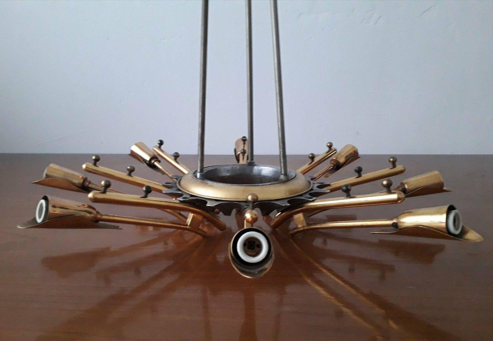 Dahlia Chandelier By Max Ingrand For Fontana Arte, 1954 photo buy
