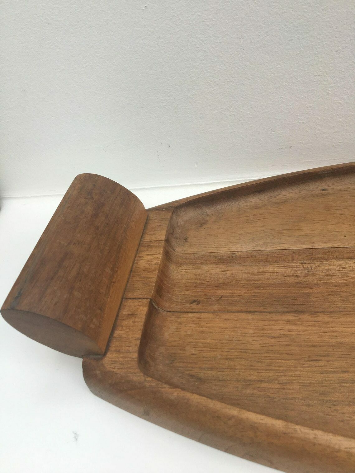Vintage Houten Snijplank – Grote Kaas  En Hapjesplank, Mid Century, Rustiek photo 142.0