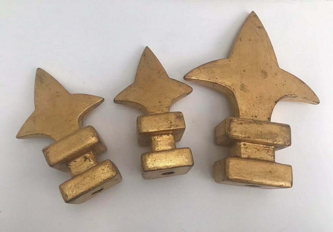 Gouden Gordijnroedeafdekker – Tafeldecoratie | Gouden Fleur De Lys | Shabby Chic | Luxe Decor | Kerst | Carnaval Tafelthema photo buy