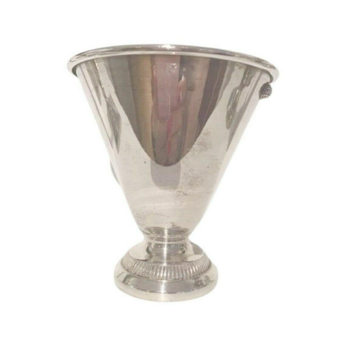 Silver Plated Cup Bowl Vase Flowers Cup Religious Cup Mid Century Silver Plate Vase Silver Plated Flowers Vase Empty Pocket Tray