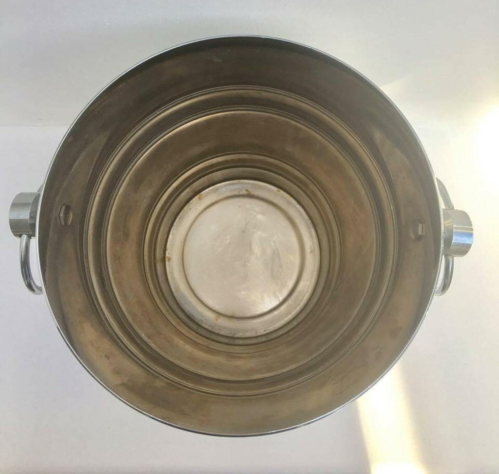 Champagne Bucket, Bar Cart Styling Heavy Metal Wine Cooler, Ice Bucket, Bottle, Wine Bucket Champagne Cooler Bar Decor Gift For Him photo Home Decor