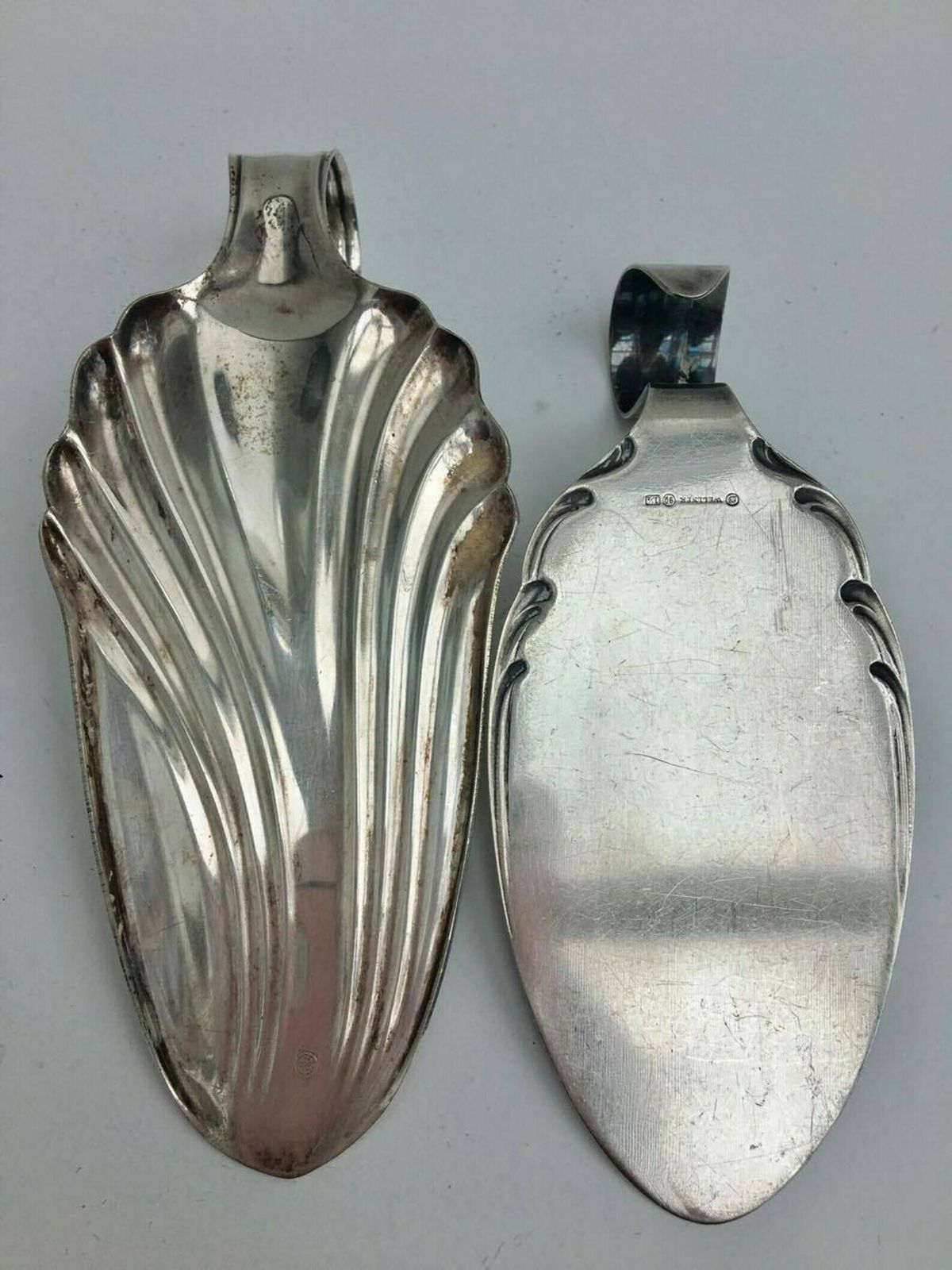 Oude Taartschep Wellner En Quist Art Nouveau Gebakschep – Taartscheppen Voor Bruiloften En Dessertbuffetten photo for sale