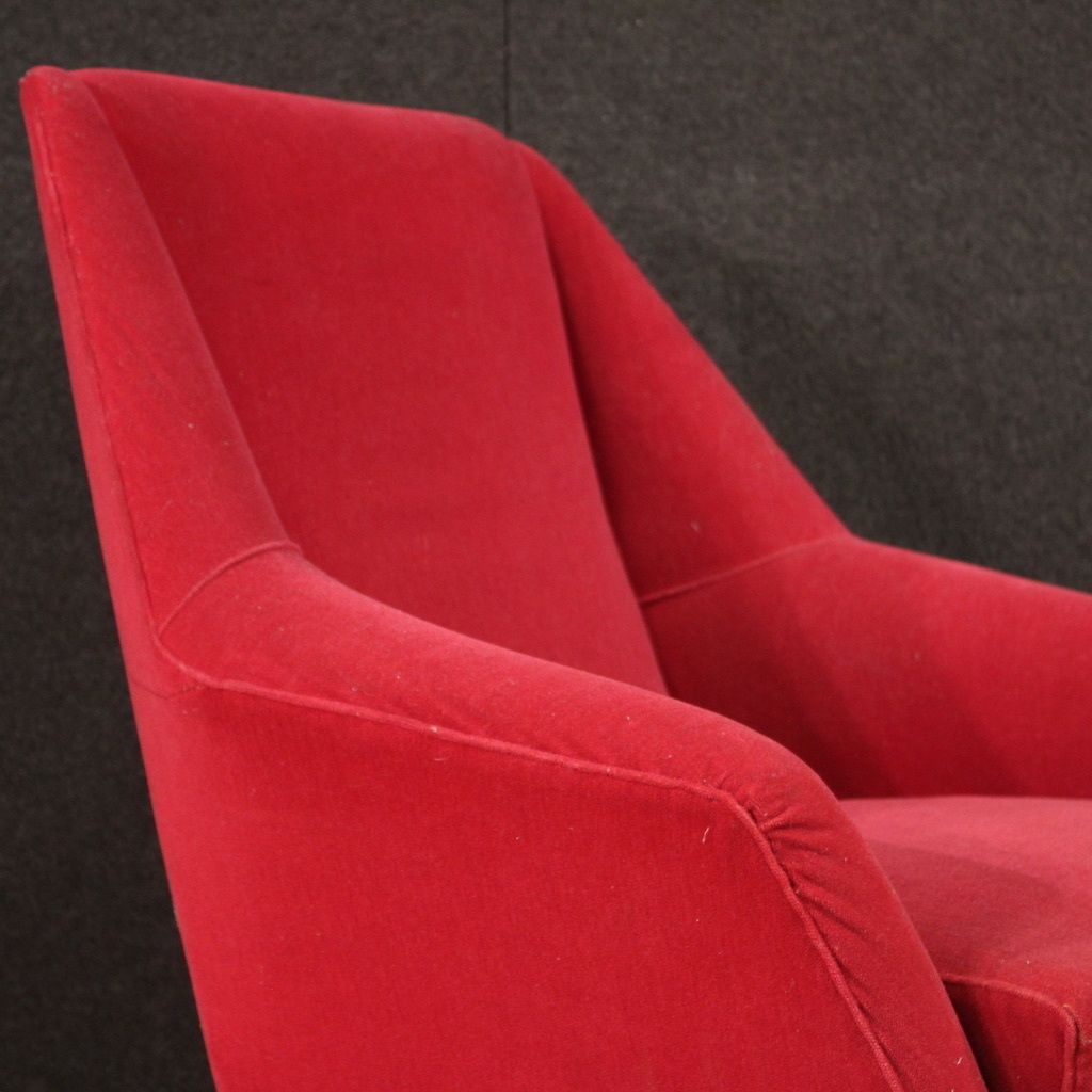 photo vinterior Pair Of Italian Armchairs From The 60s