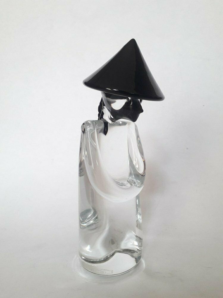 Chinese Murano Glass Figure By Archimede Seguso For Seguso, 1970s photo for sale