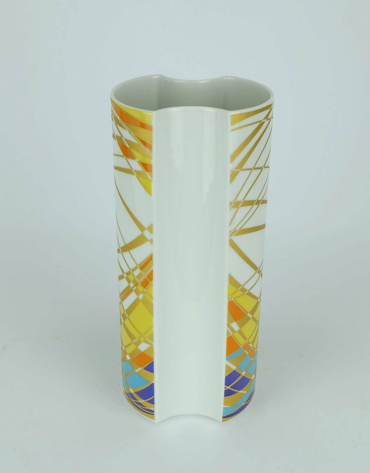 Fantastic 1960s 70s Krautheim Op Art Pop Art Vase Graphic Decor photo buy