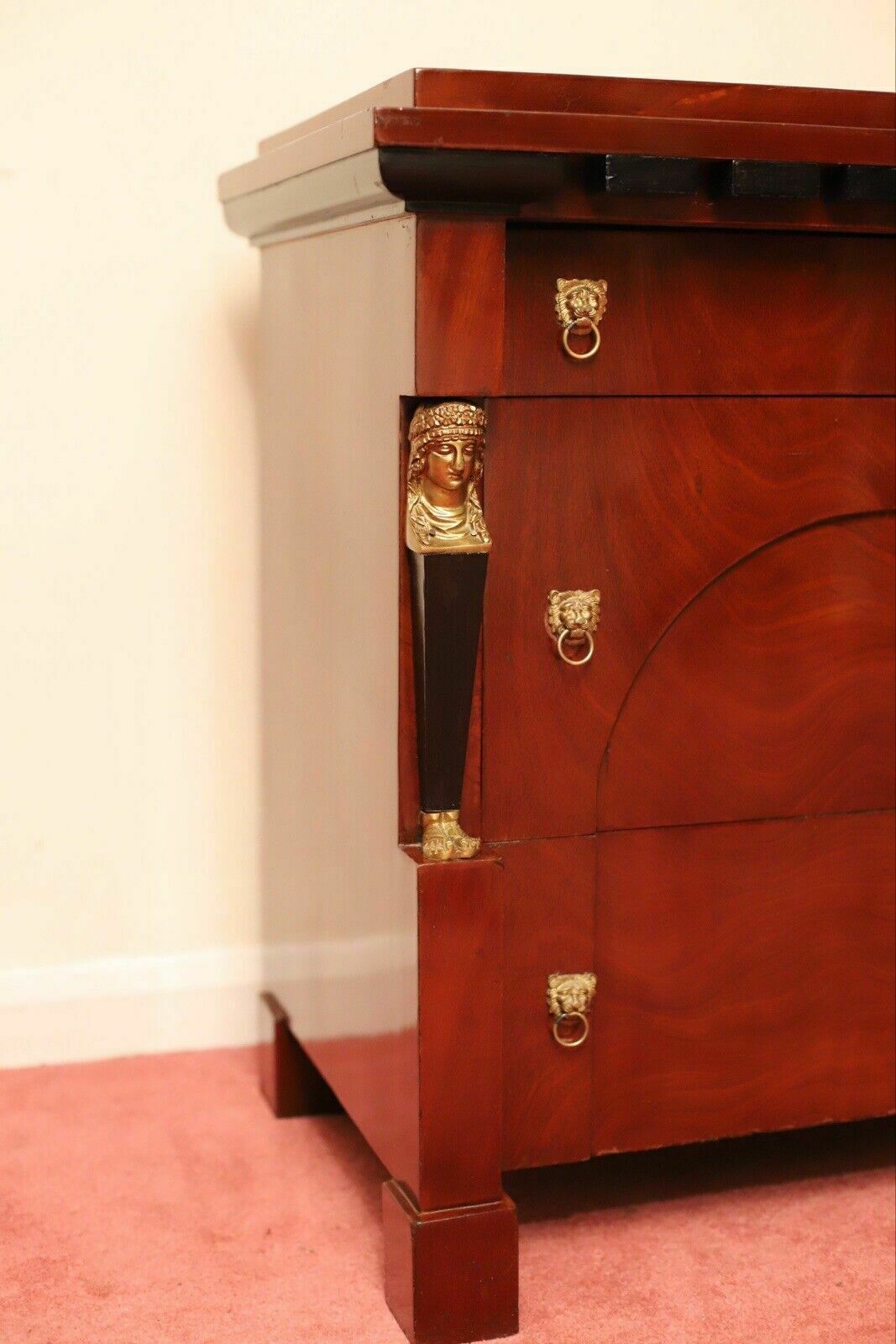 Beautiful Empire Style Chest Of Drawers photo buy
