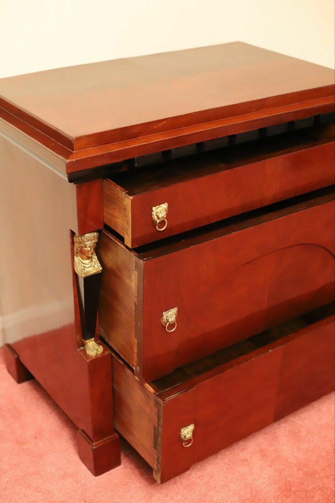 photo for sale Beautiful Empire Style Chest Of Drawers