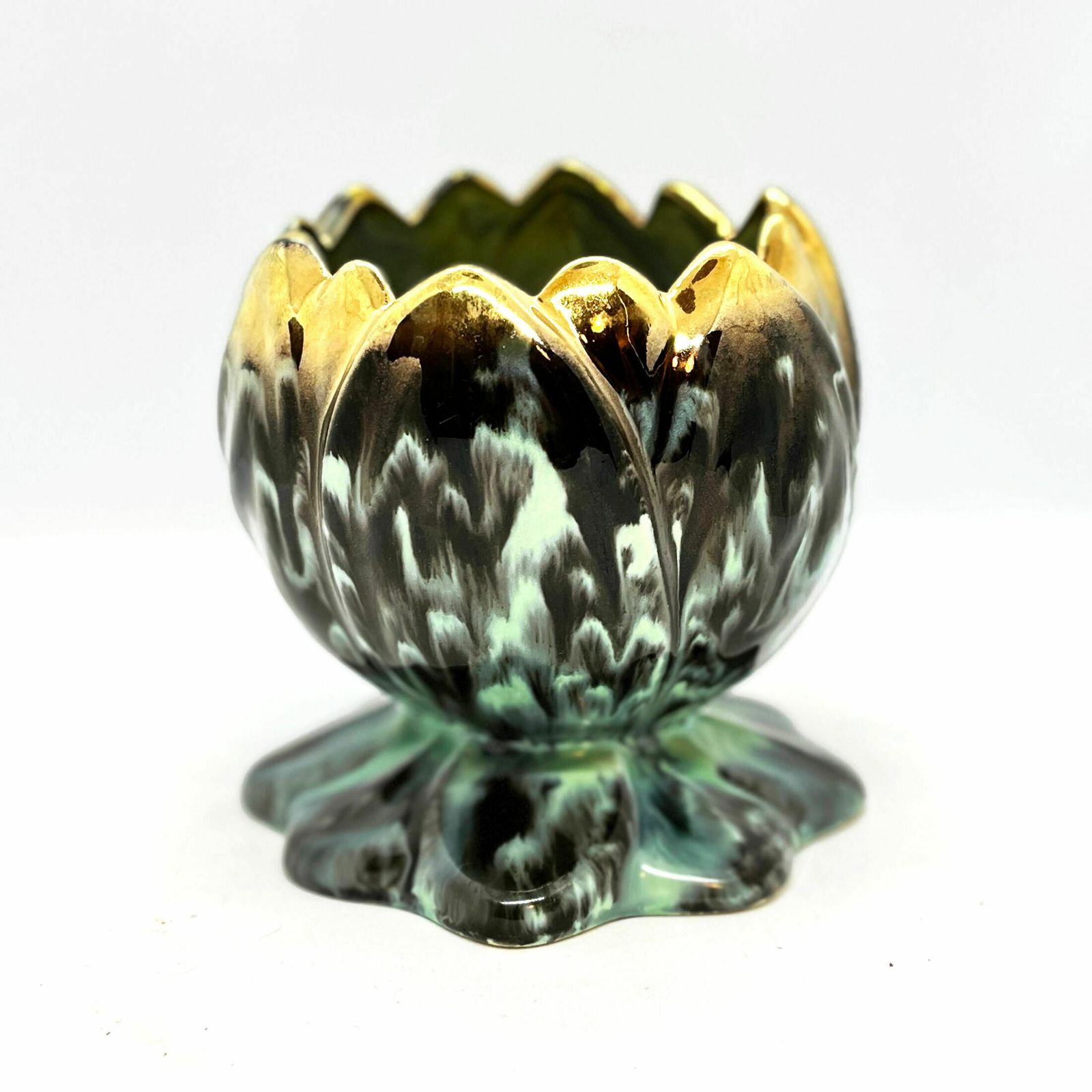 1970s Ceramic Pot, Planter Staffel Limburg, Germany photo furniture