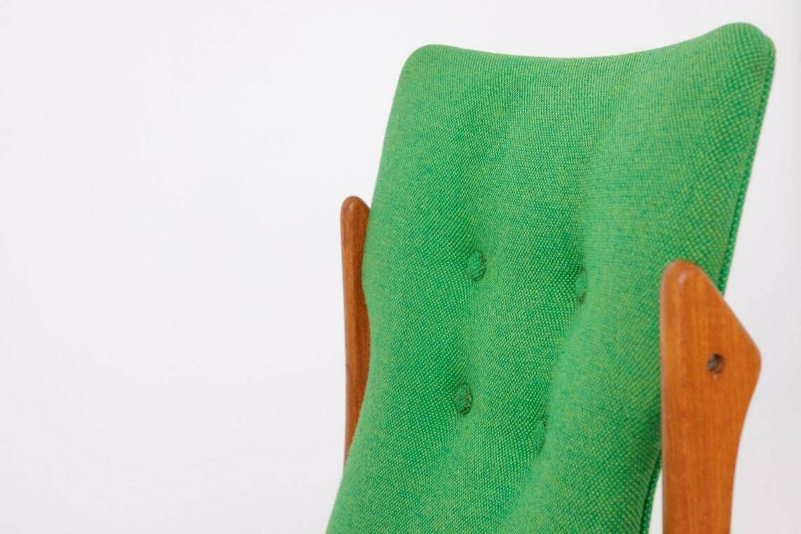 Set 6 Vamdrup Dining Chairs Danish Teak 1960s Vintage photo vinterior