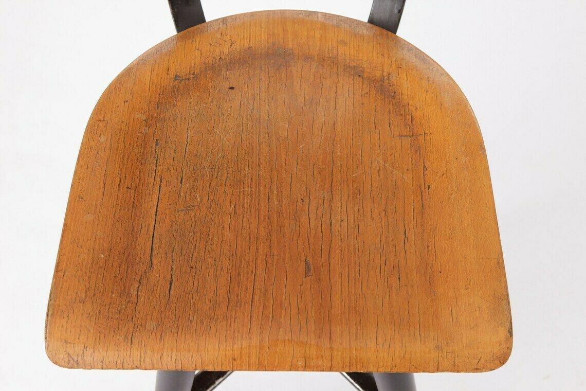 1 Of 4 Industrial Chair Vintage 50s 60s photo buy