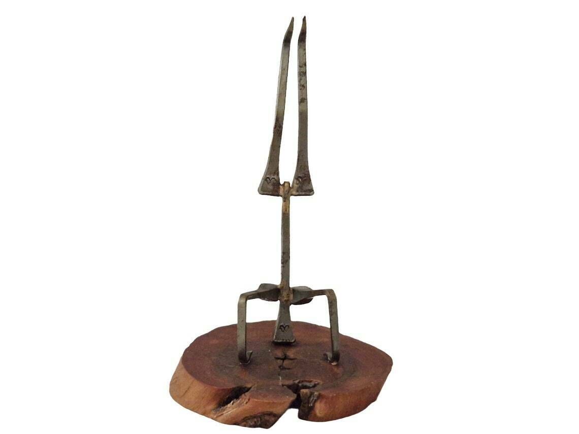 Minimalist Metal Circus Acrobat Figurine Brutalist Balancing Act Statuette Gift For Gymnast photo Home Decor