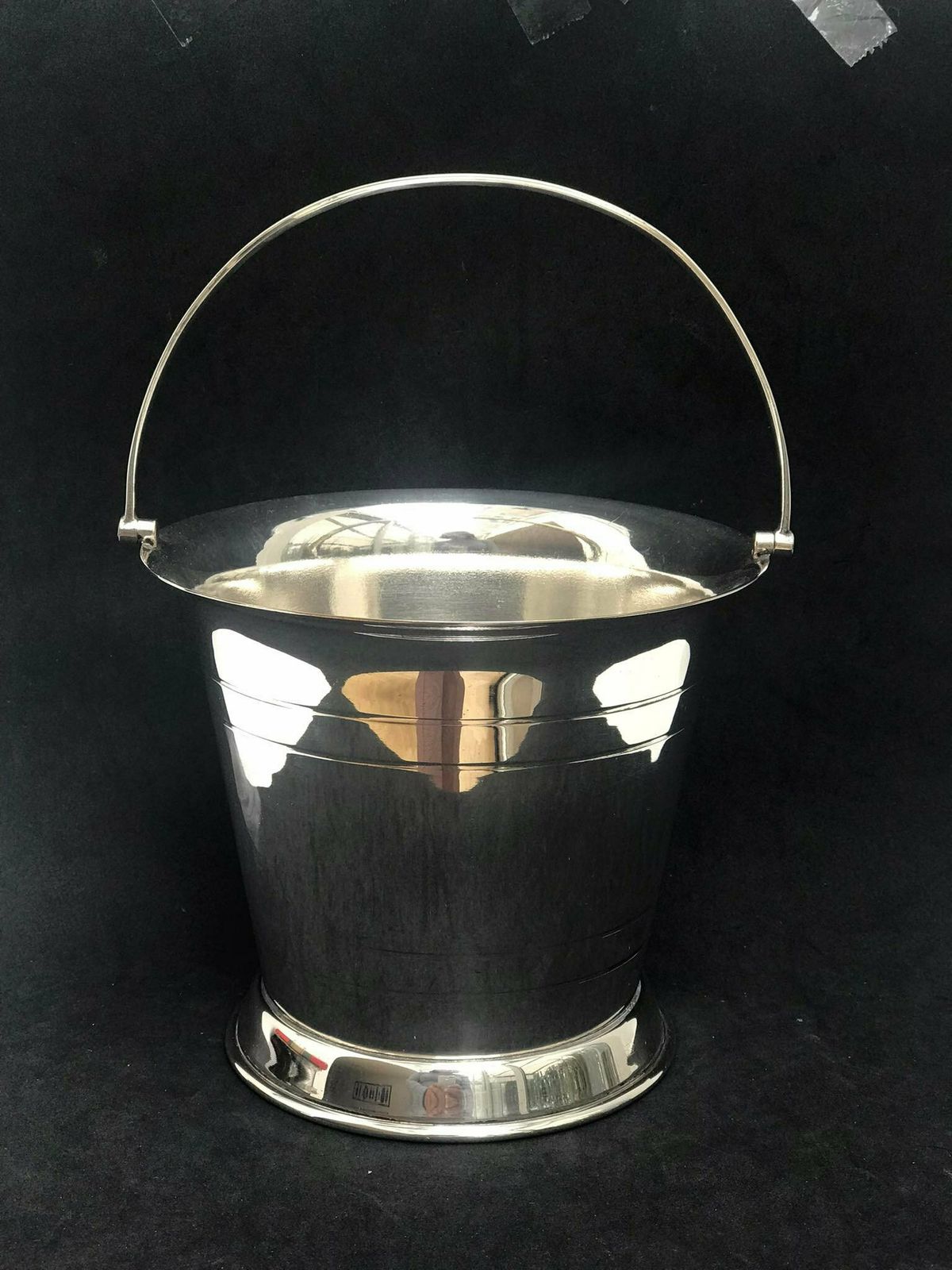 Ijsemmer Vintage Verzilverd Metaal Engelse Bar Bartender Plantenbak Vintage Bar Cocktailfeest Tafel Bar Accessoires photo Woonaccessoires