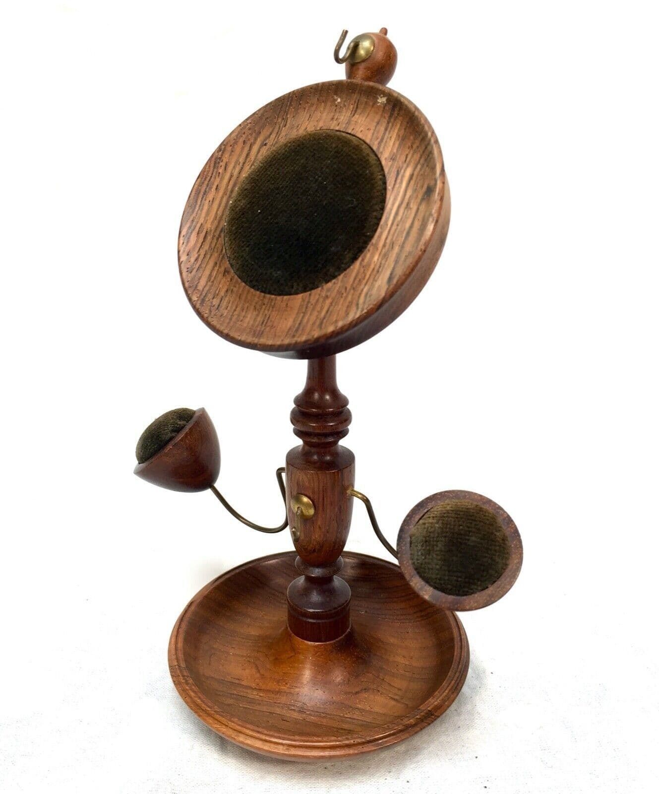 Antique Ladies Pocket Fob Watch Stand & Jewellery Holder / Hat Pins C.1900