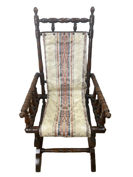 Enchanting Tradition: Victorian Antique Rocking Chair For Little Ones photo furniture