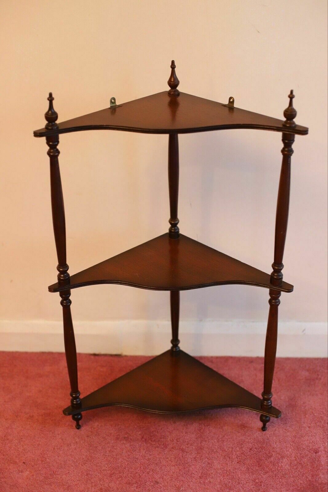 Victorian Mahogany Three Tier Whatnot
