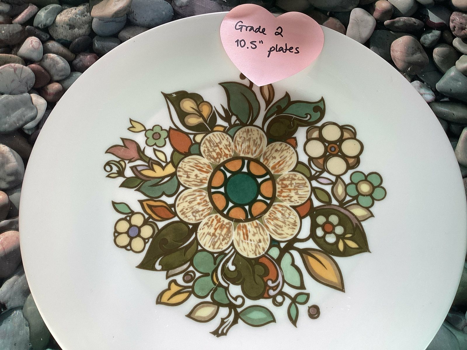 photo furniture 1970s Royal Doulton Forest Flower Dinner Plates, Forest Flower 10.5” Dinner Plates (Set Of 5), Retro Royal Doulton Large Dinner Plates