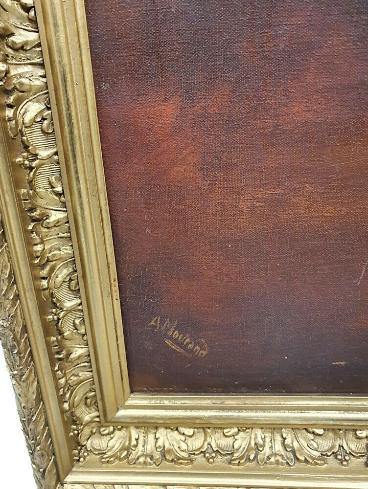 A Lovely Giltwood Framed Pair Of Early 20th Century Still Life Paintings Signed A Mairant photo Art
